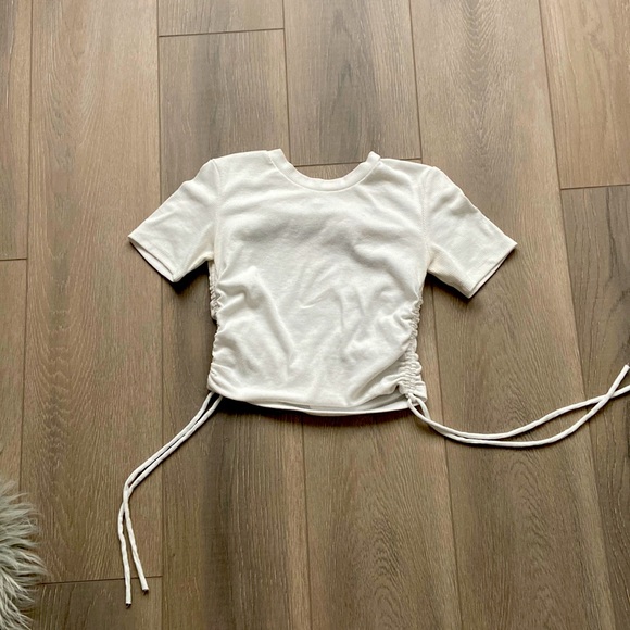 White Zara croptop - Picture 1 of 2